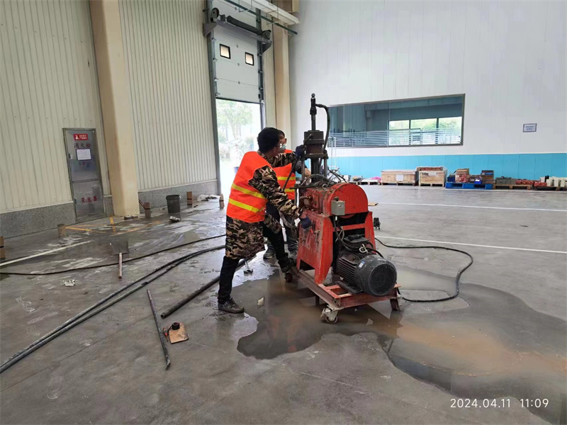 麦积厂房地面下沉塌陷注浆加固施工